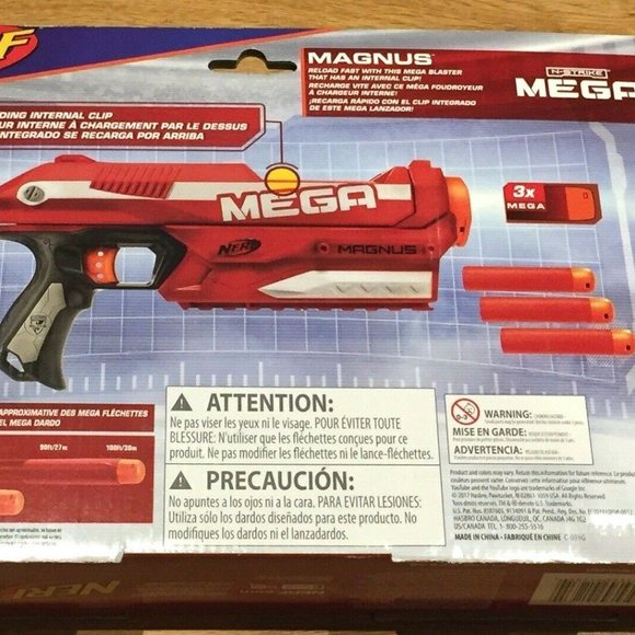 Nerf N-Strike Elite Mega Magnus Blaster Brand New - Picture 2 of 3
